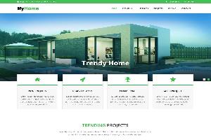 MyHome Real Estate Website Template Free Download